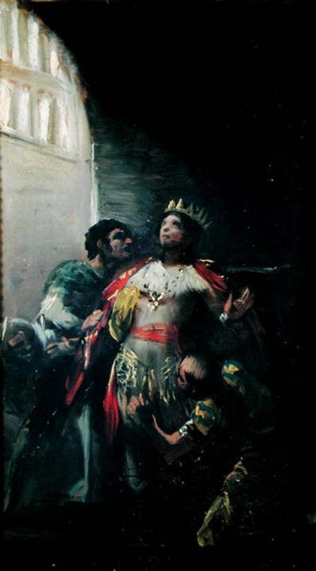 St. Hermengild (d.585) in Prison a Francisco Jose de Goya