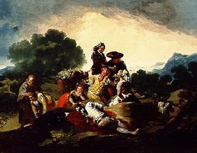 The country outing a Francisco Jose de Goya