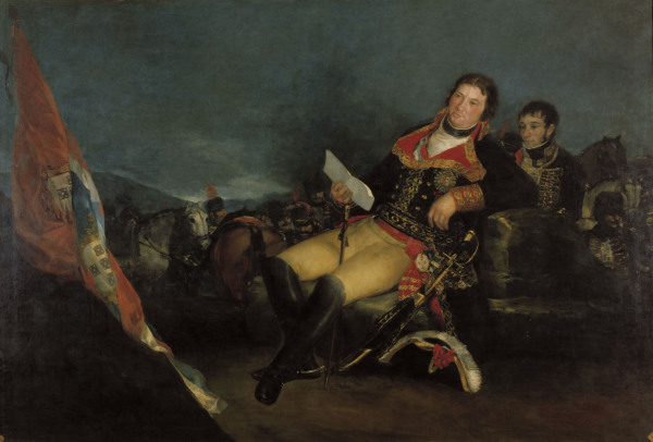 Manuel Godoy in the Field a Francisco Jose de Goya