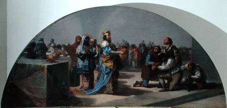 The Parable of the Guests at the Wedding of the King's Son a Francisco Jose de Goya