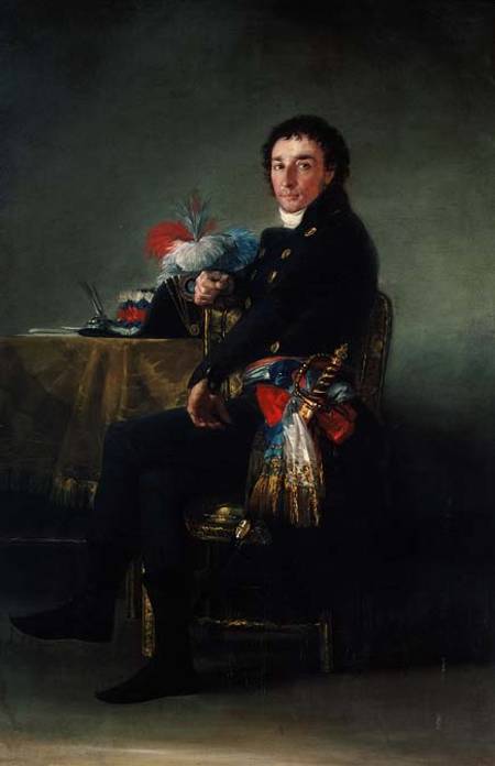 Portrait of Ferdinand Guillemardet (1765-1809), French ambassador to Spain from 1798 to 1800 a Francisco Jose de Goya