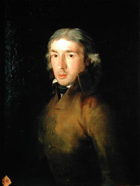 Portrait of Leandro Fernandez de Moratin (1760-1828) a Francisco Jose de Goya