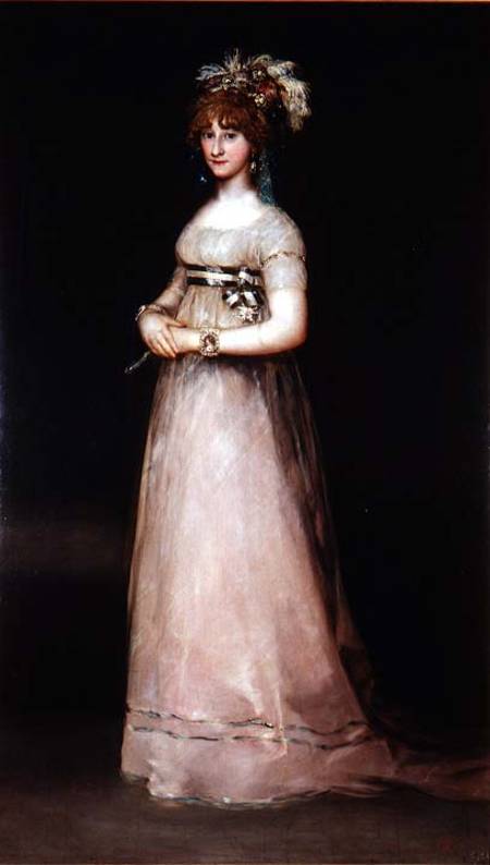 Portrait of Maria Theresa de Bourbon y Vallabriga, the Condesa de Chinchon a Francisco Jose de Goya