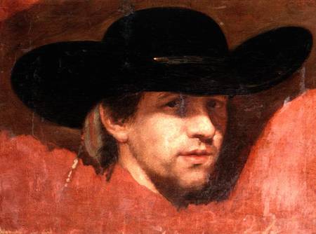 Portrait, presumed to be the artist a Francisco Jose de Goya