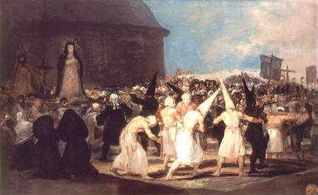 Procession of Flagellants a Francisco Jose de Goya