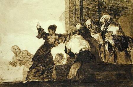 Proverb 11 from the Follies Series a Francisco Jose de Goya