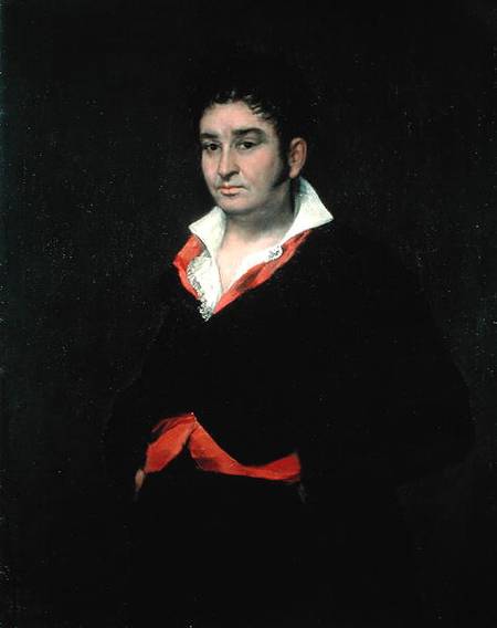 Don Ramon Satute, court magistrate a Francisco Jose de Goya