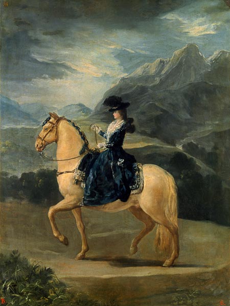 Rider picture of Maria Teresa De Vallabriga a Francisco Jose de Goya