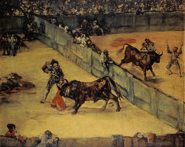 Scene at a Bullfight: The Divided Ring a Francisco Jose de Goya