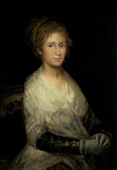 Portrait thought to be Josepha Bayeu (d.1812) the Artist's Wife a Francisco Jose de Goya