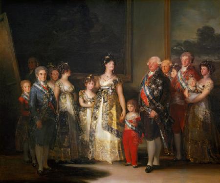 Charles IV (1748-1819) and his family