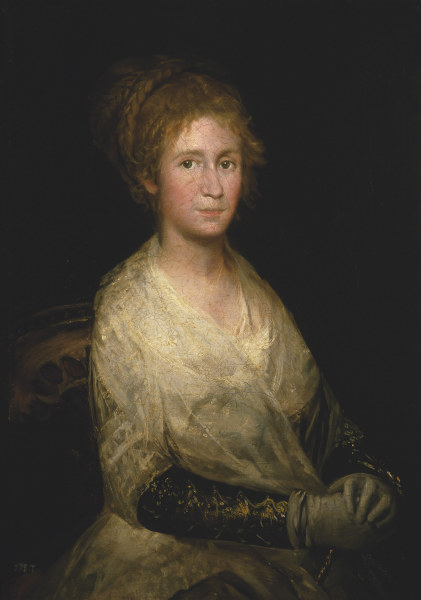 Unknown woman (Josefa Bayeu) a Francisco Jose de Goya