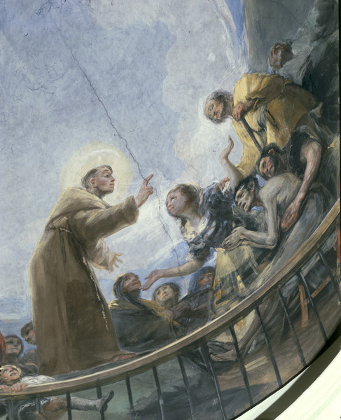 Miracle of St. Antony a Francisco Jose de Goya