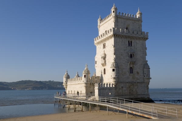 The Torre de Belem, built c.1514 (photo) (see also 237479, 237481 & 237483)  a 