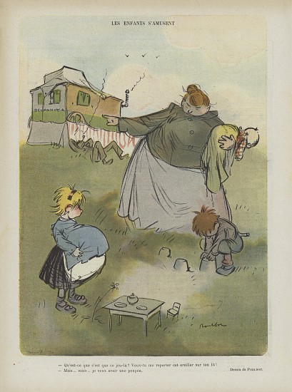 Illustration for Le Rire a Francisque Poulbot