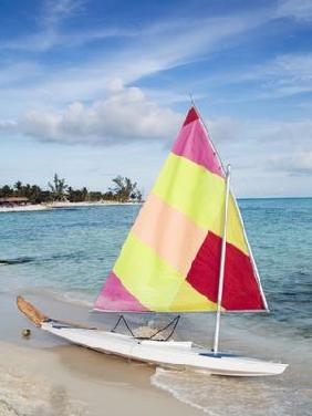 sailing boat on the beach