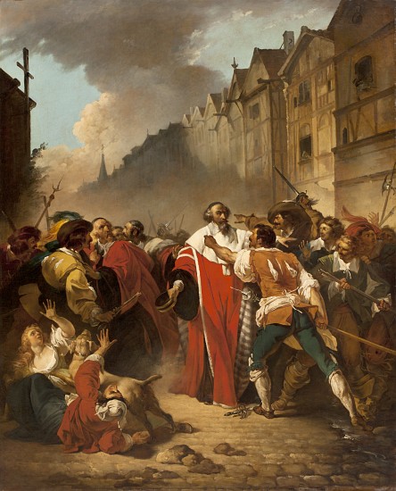 President Mole Manhandled by Insurgents, 1778/79 a Francois André Vincent