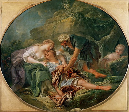Amintas Brought Back to Life in the Arms of Sylvie a François Boucher