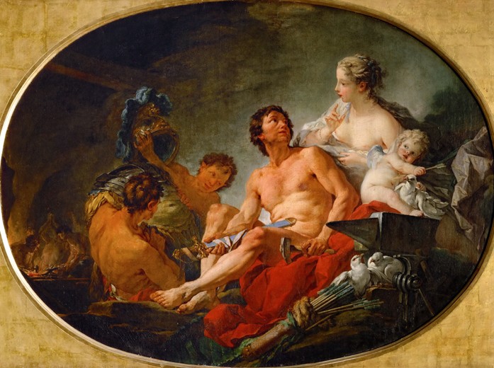 The Forge of Vulcan a François Boucher