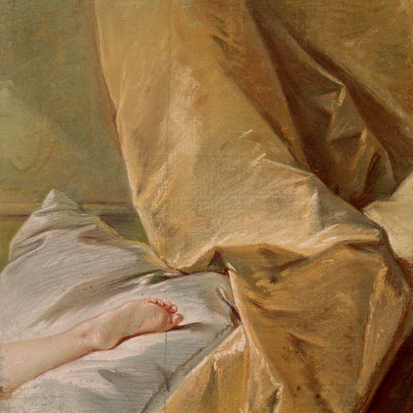 The Foot of Miss O''Murphy (study) a François Boucher