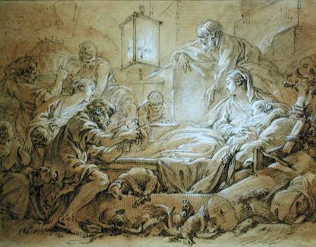 The Nativity a François Boucher