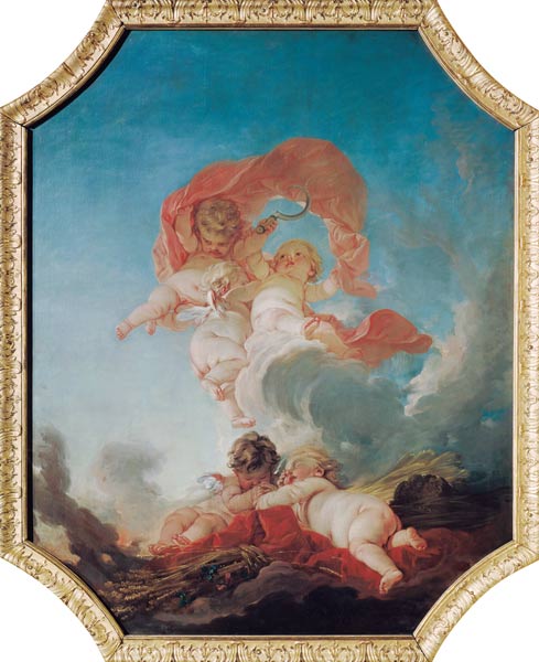 Summer, from a series of the Four Seasons in the Salle du Conseil a François Boucher