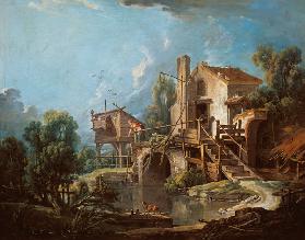 Landscape with Mill