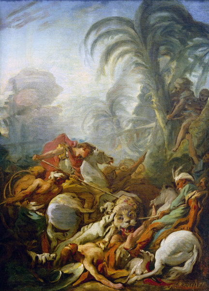 Tiger Hunt a François Boucher