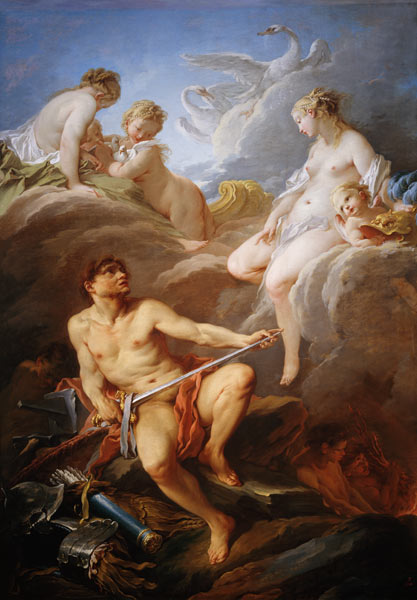 Venus Asking Vulcan for the Armour of Aeneas a François Boucher