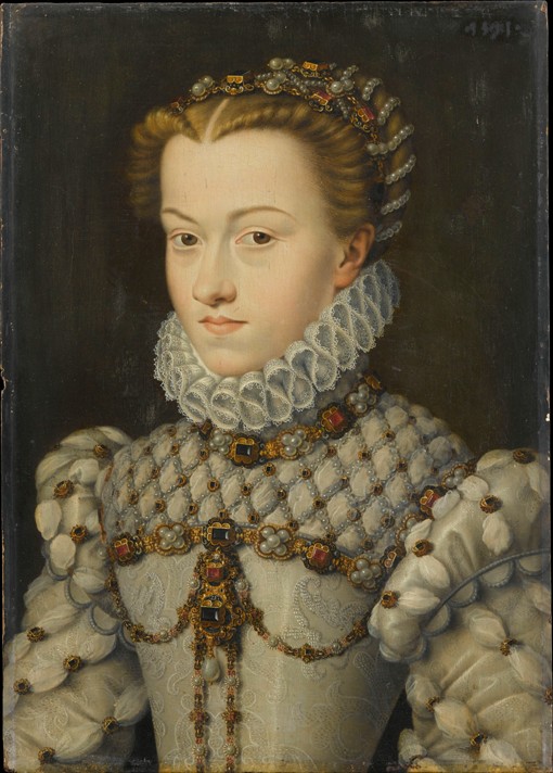 Elisabeth of Austria (1554–1592), Queen of France a François Clouet