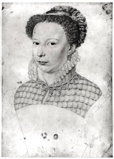 Marguerite of Valois (1553-1615) 1568 a François Clouet