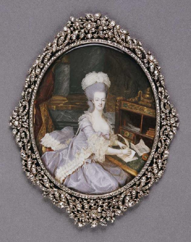 Königin Marie Antoinette a Francois Dumont