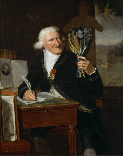 Portrait of Antoine Parmentier (1737-1813) a Francois Dumont