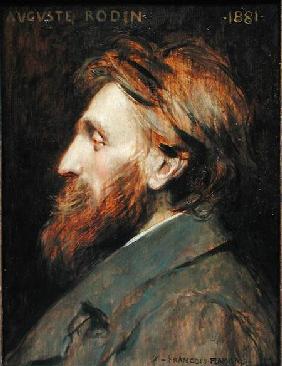 Portrait of Auguste Rodin (1840-1917)
