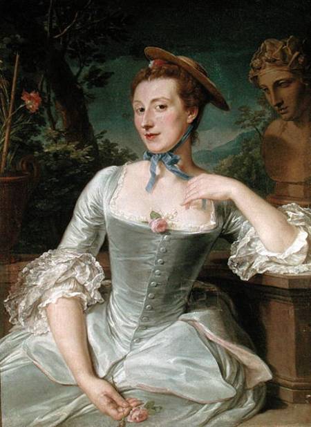 Jeanne Antoinette Poisson (1721-64) Marquise de Pompadour a François-Hubert Drouais