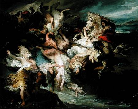The Defeat of the Teutons and the Cimbri by Gaius Marius (c.157-86 BC) a François-Joseph Heim