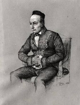Portrait of Charles Augustin Sainte-Beuve (1804-69) 1856