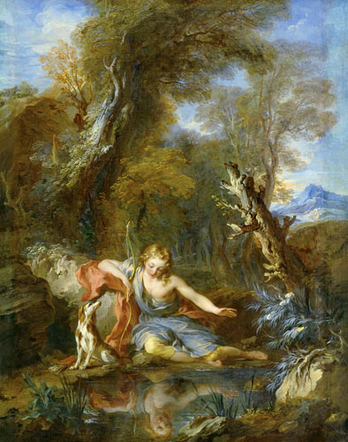 Narcissus a François Lemoyne