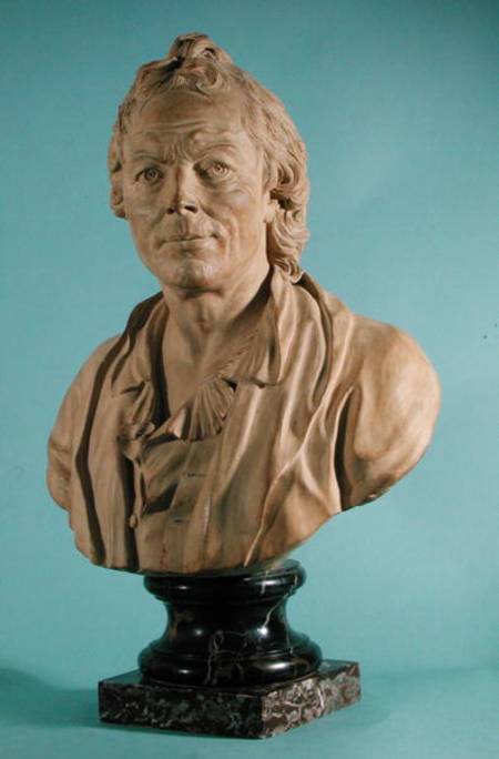 Bust of Christoph Wilibald Gluck (1714-87) a Francois Martin