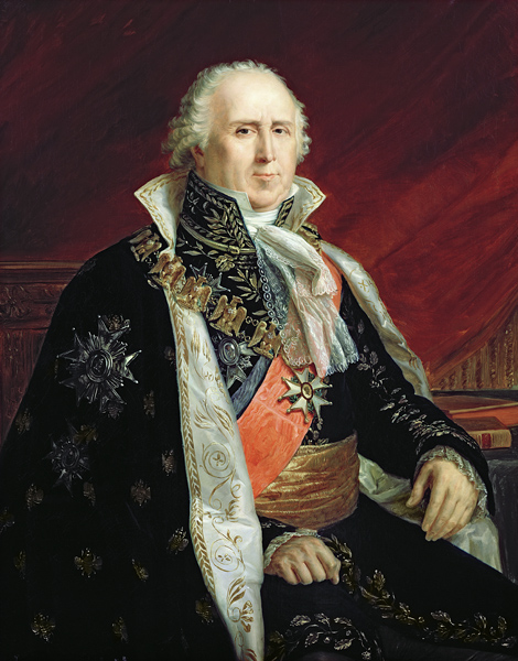 Charles-Francois Lebrun (1739-1824) Duke of Plaisance in the Costume of the Archtreasurer of the Emp a François Pascal Simon Gérard