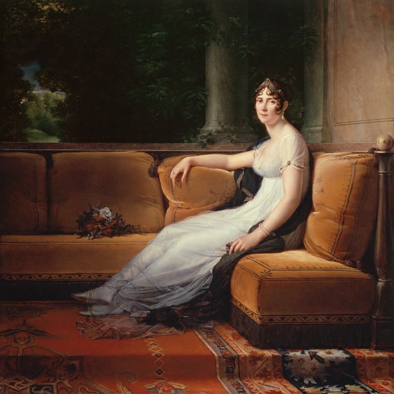Josephine, wife Napoleon voucher distinctive. a François Pascal Simon Gérard