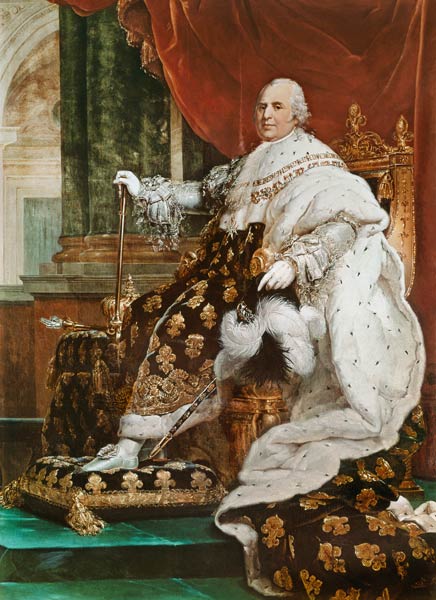 Louis XVIII (1755-1824) a François Pascal Simon Gérard