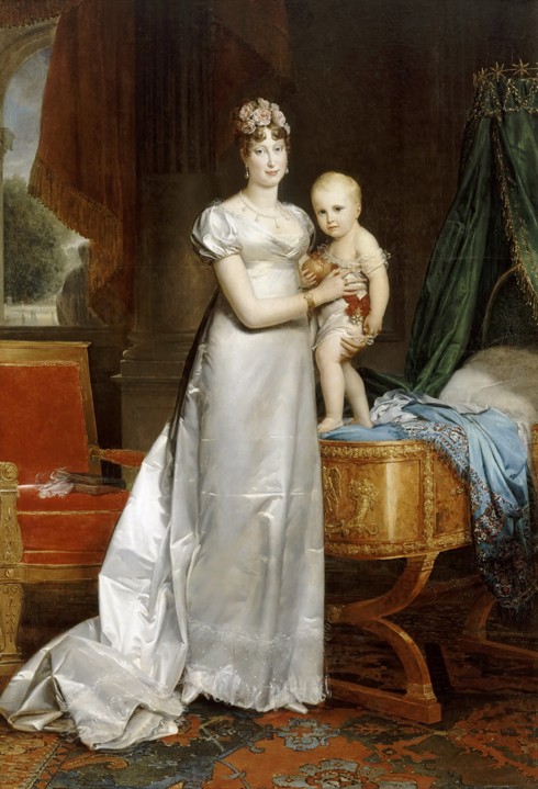 Empress Marie-Louise With the King of Rome a François Pascal Simon Gérard