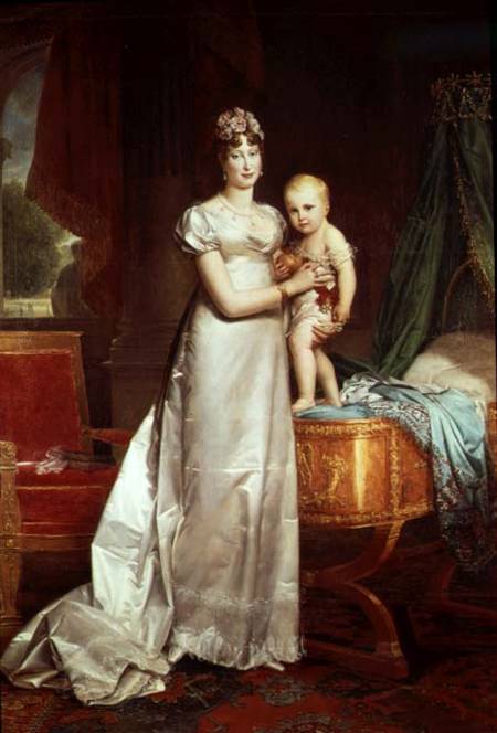 Marie Louise (1791-1847) and the King of Rome (1811-32) a François Pascal Simon Gérard