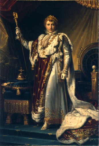Napoleon im Kroenungsornat a François Pascal Simon Gérard