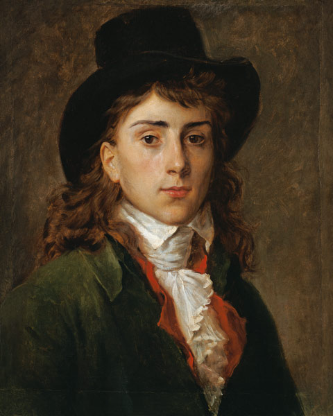 Portrait of Baron Antoine Jean Gros (1771-1835) a François Pascal Simon Gérard