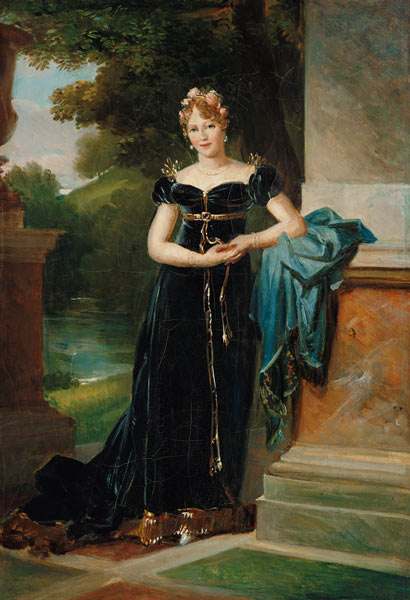 Portrait of Marie Laczinska (1786-1817) Countess Walewska a François Pascal Simon Gérard