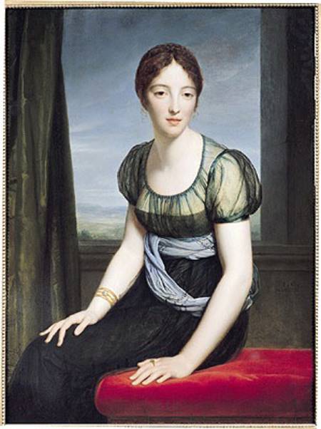 Portrait of Madame Regnault de Saint-Jean d'Angely (1775-1857) a François Pascal Simon Gérard