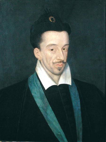 Portrait of Henri III (1551-1589), King of France from 1574 assassinated in Paris 1589 a Francois Quesnel