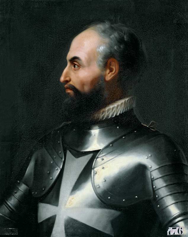 Jean de la Valette (1494-1568) Grand Master of the Knights of the Order of Malta a Francois Xavier Dupre